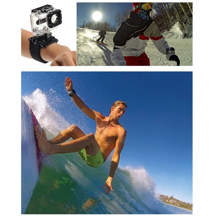 26 in 1 Gopro Accessories Kit with Waterproof Case, Chest Belt, Headstrap for GoPro Hero5 Black / Hero6 Black