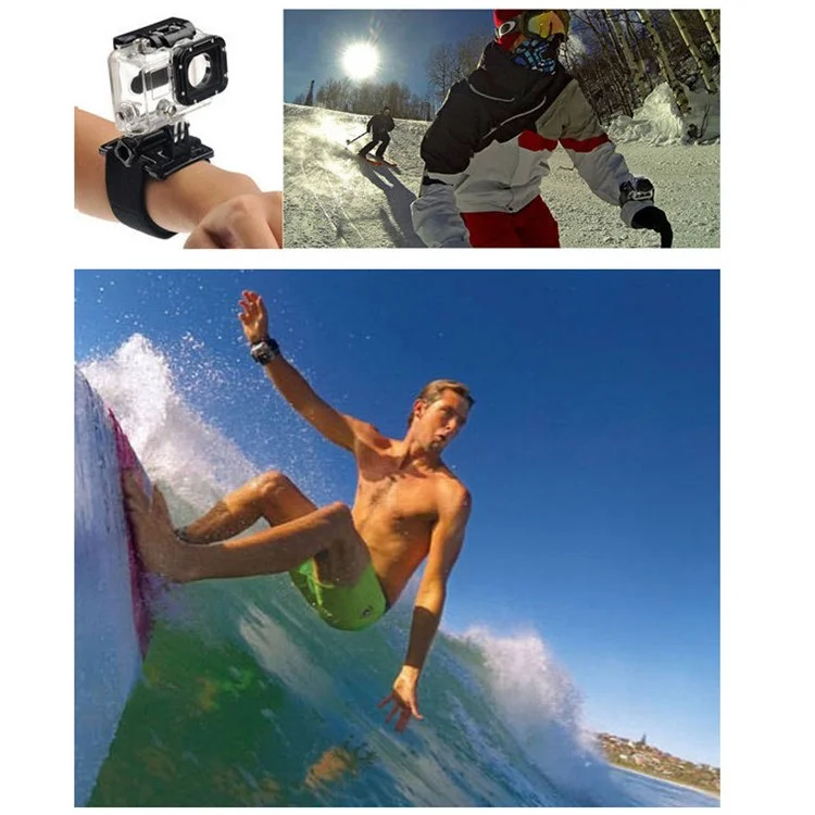 28 in 1 Outdoor GoPro Accessories Kit for GoPro Hero 4/3+/3 with Chest Belt Headband