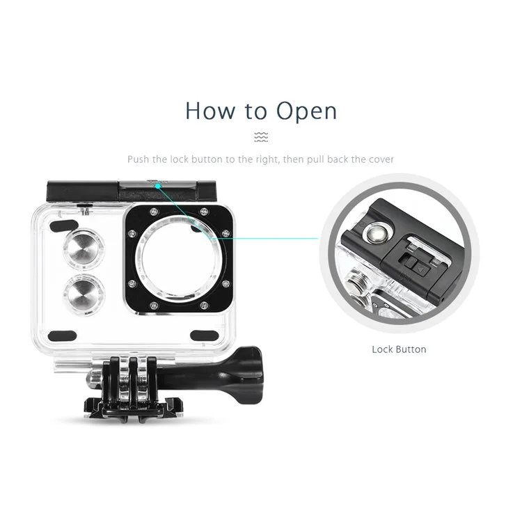 SJCAM OEM 30M Housing Waterproof Case for SJ7 Star Action Sport Camera