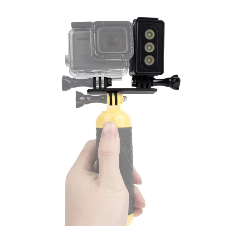 Underwater 30M Waterproof LED Flash Fill Spot Light for GoPro Hero6 Black/Hero5 Black/4/3+/3 SJCAM Xiaomi Yi etc.