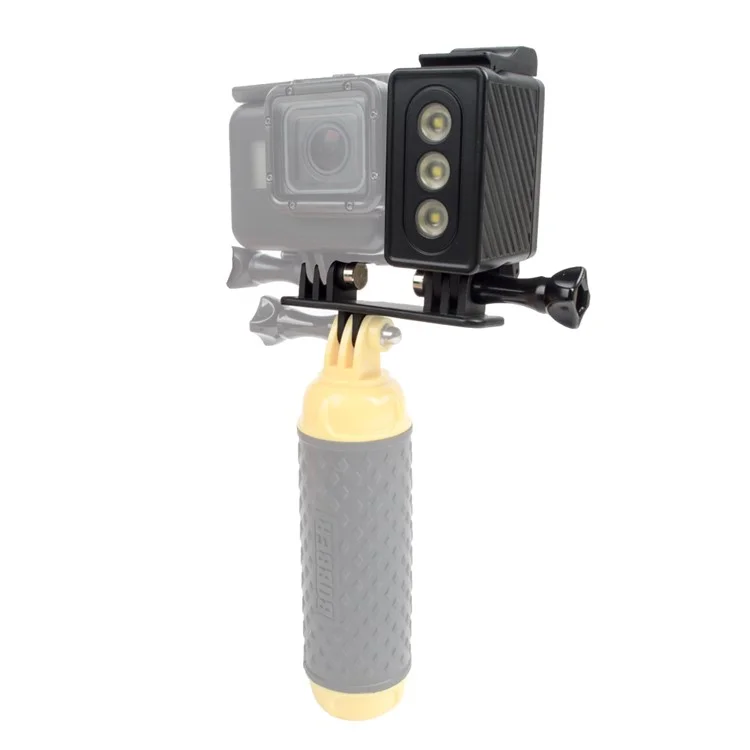 Underwater 30M Waterproof LED Flash Fill Spot Light for GoPro Hero6 Black/Hero5 Black/4/3+/3 SJCAM Xiaomi Yi etc.