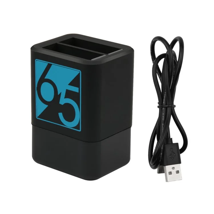 AT693 Dual Battery Charger for GoPro Hero6 Black / Hero5