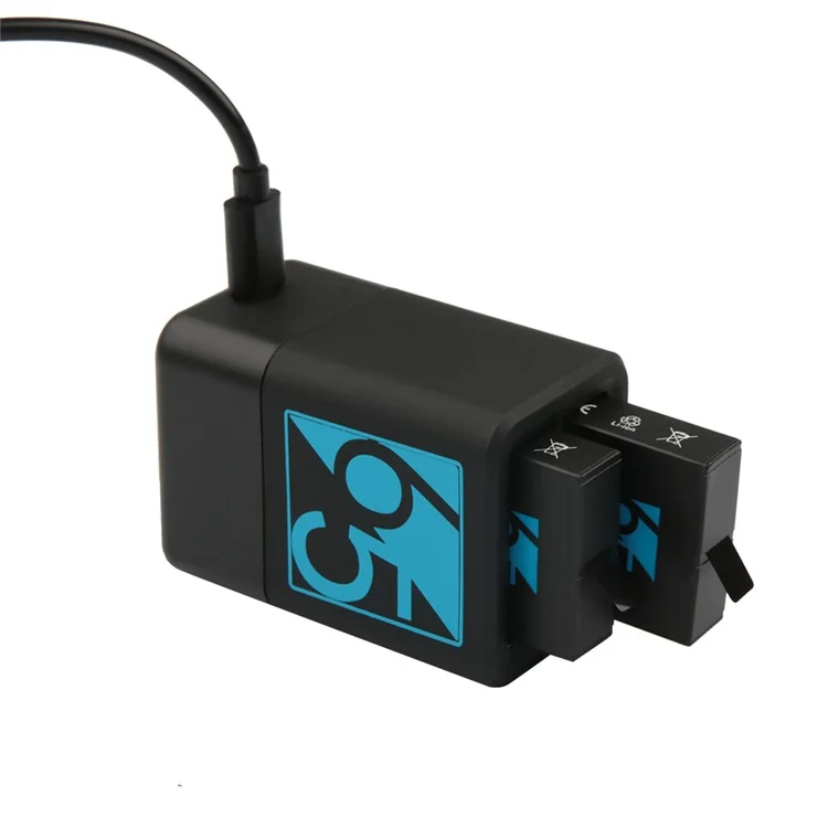 AT693 Dual Battery Charger for GoPro Hero6 Black / Hero5