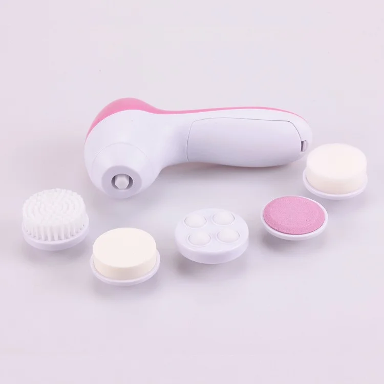 5 in 1 Electric Facial Cleanser Massager for Women Beauty