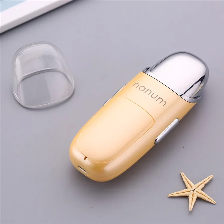 NANUM Portable Beauty Moisturizer Facial Massager Skin Care Instrument - Gold Color