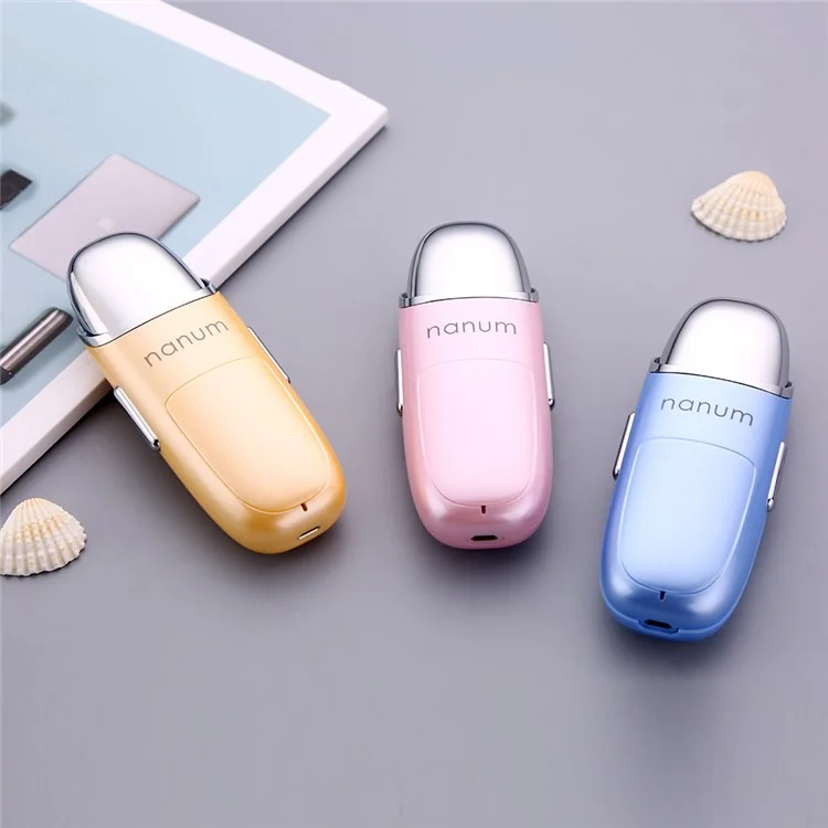 NANUM Portable Beauty Moisturizer Facial Massager Skin Care Instrument - Gold Color