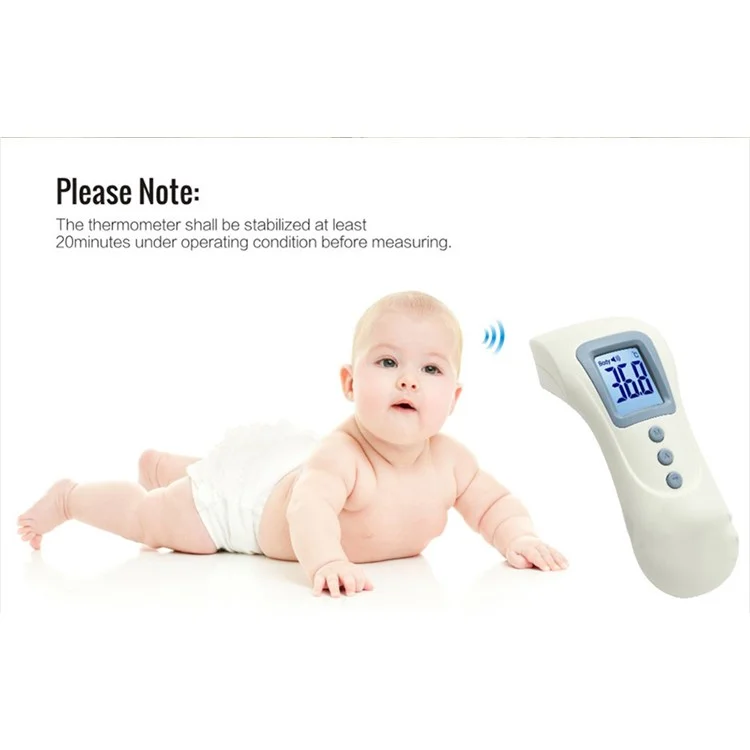 Chargeable Baby Infant Digital Thermometer Non-Contact Infrared IR Thermometers Forehead Thermometer