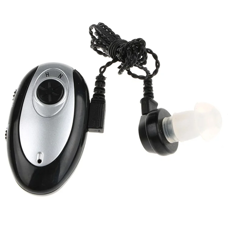 A-80 Rechargeable Digital Hearing Aid In-Ear Personal Listening Care Sound Amplifier - EU Plug