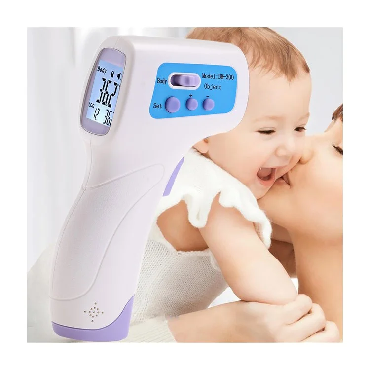 DM300 Professional Digital LCD Infrared Thermometer Gun Non-contact IR Temperature Measurement Laser Gun Diagnostic Tool Device