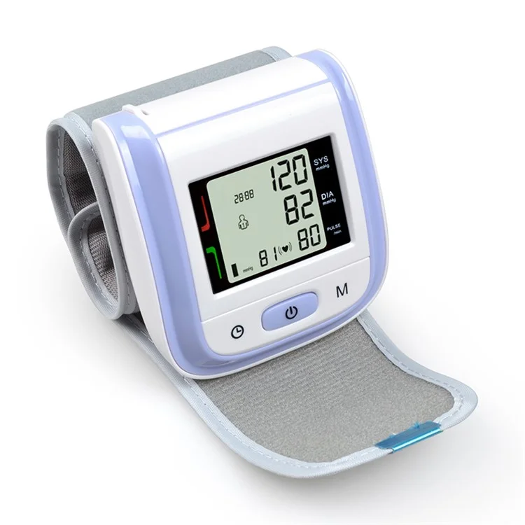 Health Care Automatic Digital LCD Wrist Blood Pressure Monitor Tonometer