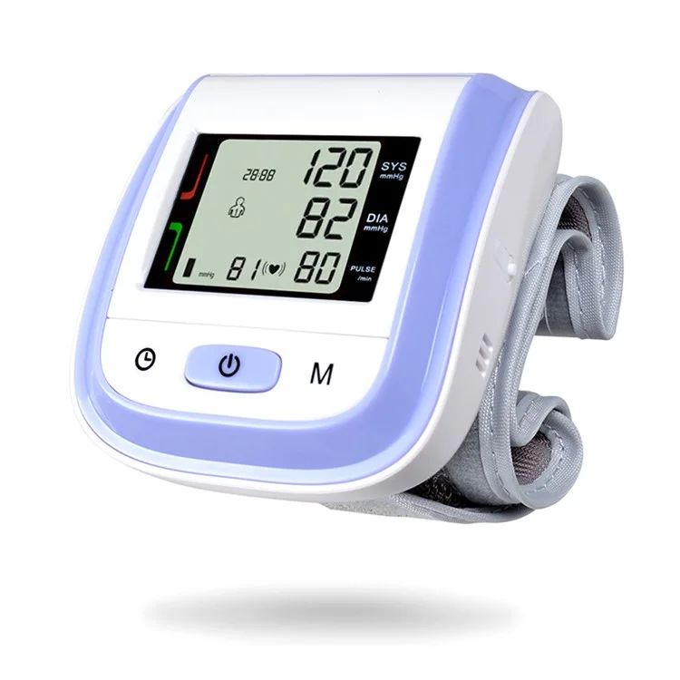 Health Care Automatic Digital LCD Wrist Blood Pressure Monitor Tonometer