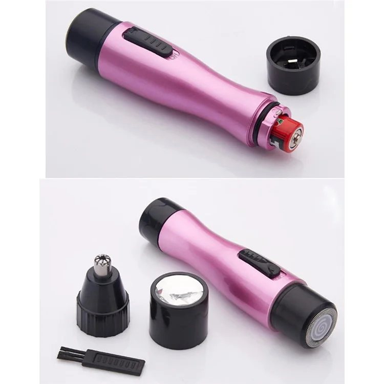 2-in-1 Nose Trimmer Shaver Epilator Shaver Cordless Shaver Wet and Dry Use
