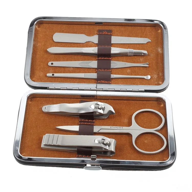 7-in-1 Scissor Nail Clipper Ear Pick Scissors Utility Cleaner Grooming Tool