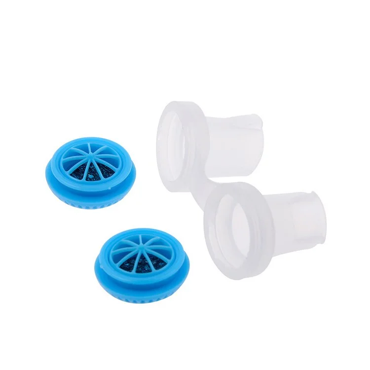 2PCS/Pack Nose Breath Apparatus Nasal Dilators Device Mini Air Purifier Anti Snoring Nose Buds - Blue
