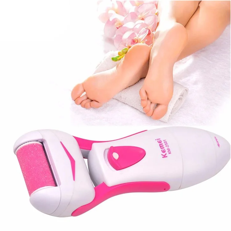 KM-2501 Foot Care Hard Dry Skin Remover Callus Electric Pedicure Drill File Tool Kit Set