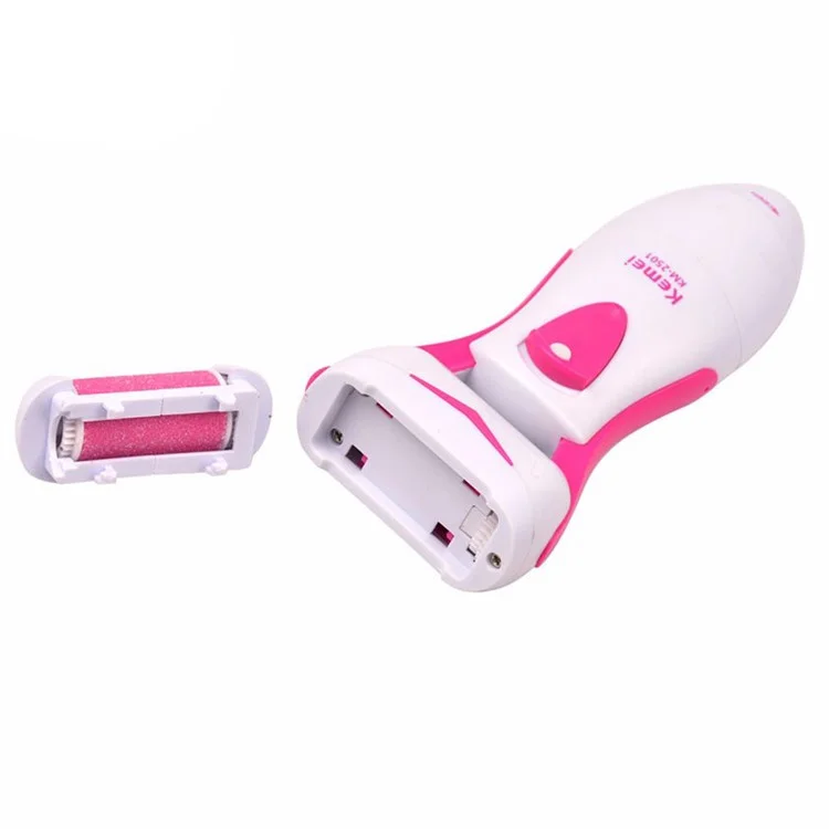 KM-2501 Foot Care Hard Dry Skin Remover Callus Electric Pedicure Drill File Tool Kit Set