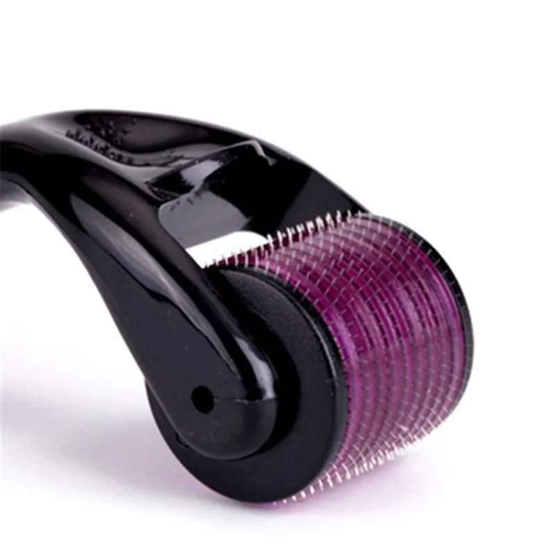 540 Micro Needles Titanium Microneedle Derma Roller Needle Skin Care - Purple / 0.5mm