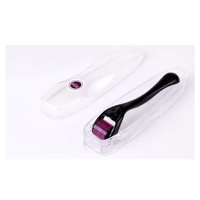 540 Micro Needles Titanium Microneedle Derma Roller Needle Skin Care - Purple / 1.0mm