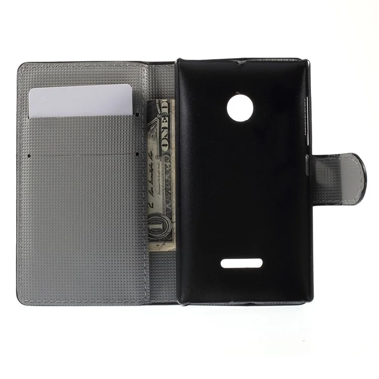 Elegant Flowers Leather Case for Microsoft Lumia 532 / 532 Dual SIM