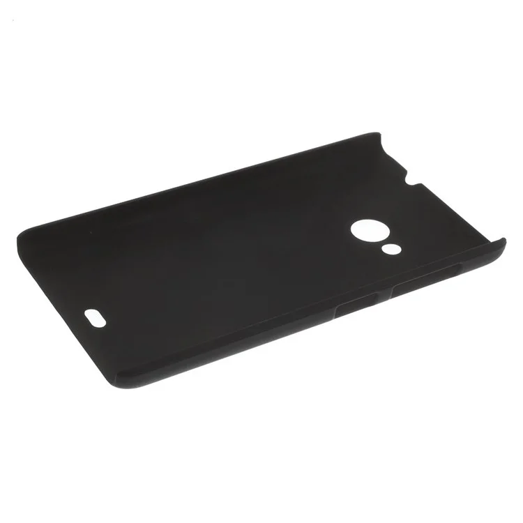 For Microsoft Lumia 535 / 535 Dual SIM Rubberized Plastic Case - Black