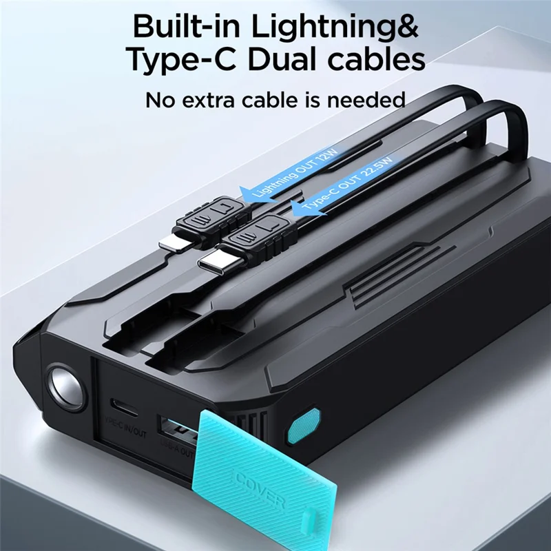 Joyroom JR-L018 Power Bank 20000mah 22,5 вт - Черный
