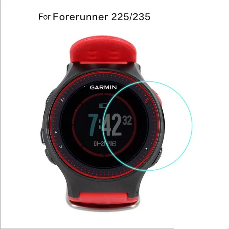 Protector de pantalla de cristal templado anti-explosión para Garmin Vivomove