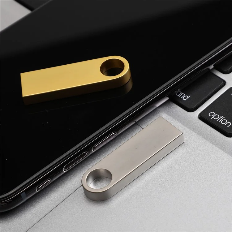 Высококачественный USB Flash Drive 32 гб Водонепроницаемой USB -накопитель USB - Серебряный