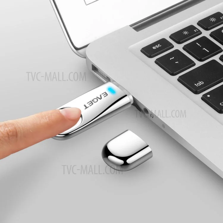 EAGET FU60 Unidade Flash USB 3.0 com Criptografia de Impressão Digital - 128G