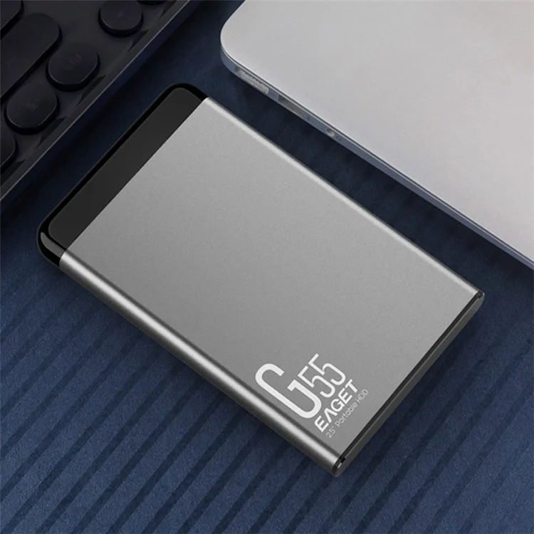 EAGET G55 USB3.0 2.5 inch External Hard Disk Hard Drive 500G HDD Drive Enclosure for Notebook Desktop PC