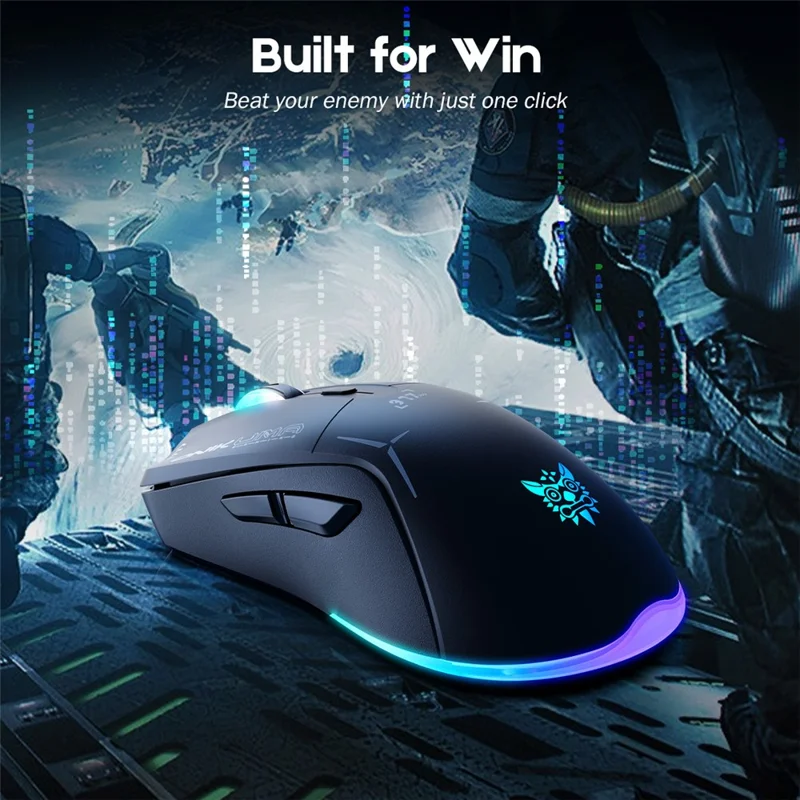 ONIKUMA CW917 Wired / 2.4G Wireless Dual Mode Gaming Mouse Ergonomic Computer Laptop Mice - Black