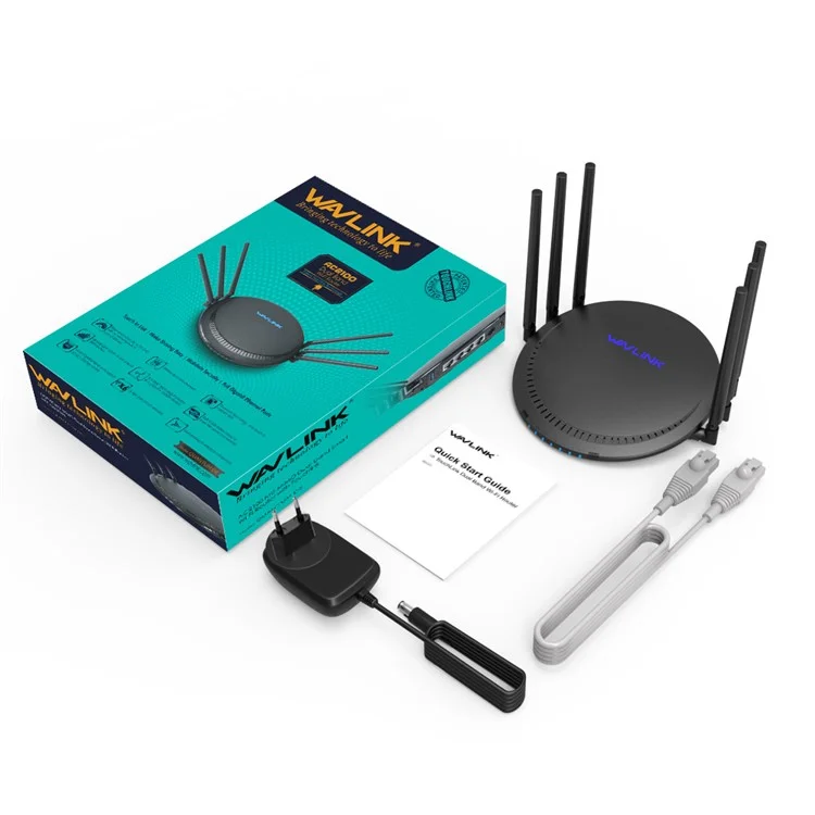 WAVLINK WN531A6 AC2100 Gigabit Ethernet Port WiFi Router Dual Band Wireless Repeater - EU Plug