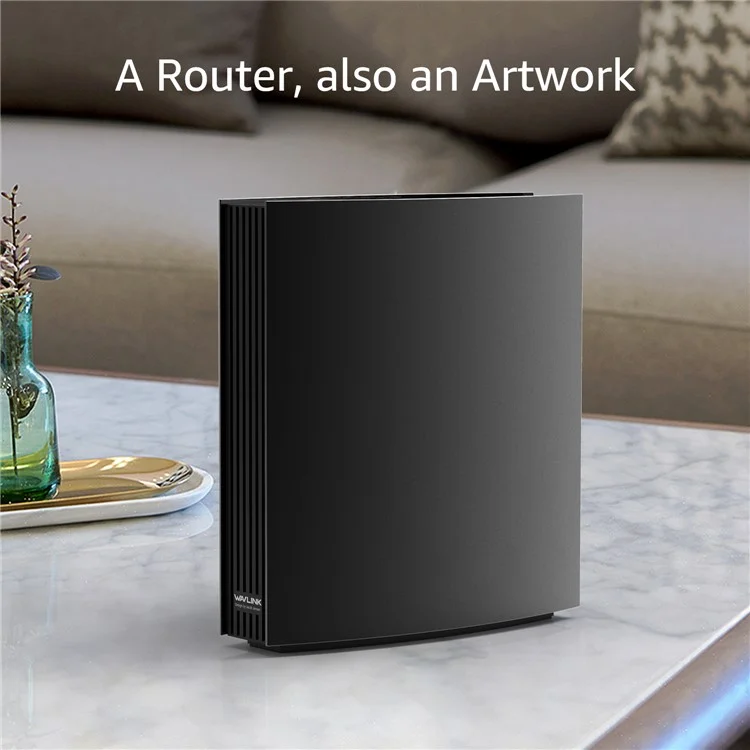 WAVLINK WN538A8 AC3200 Home Dual Band Gigabit Smart WiFi Router avec écran LCD - Prise US