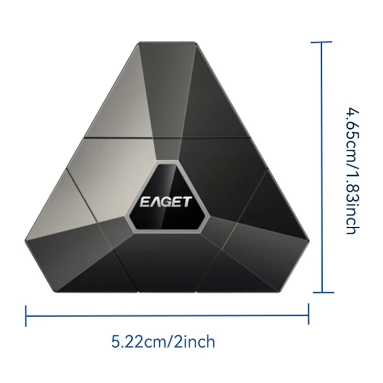 EAGET I90 USB/8-Pin/Typ-C 3-in-1 256GB USB-Stick für Computer, Tablet und Smartphone