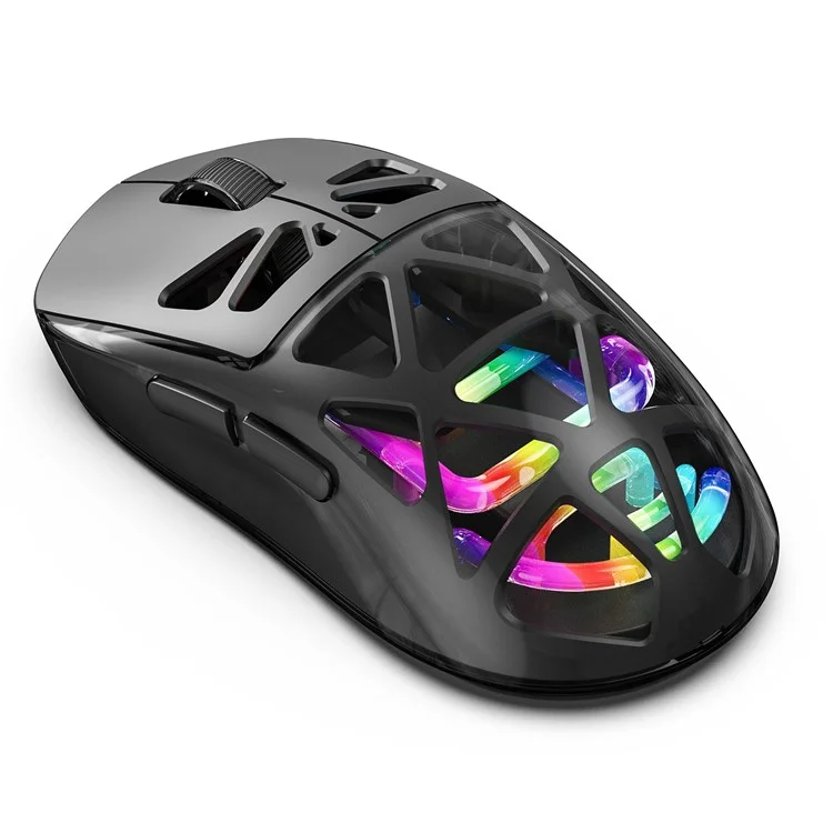 M7 Verdrahtete / Bluetooth / 2,4G Wireless Maus RGB-Licht Gaming Office Home Computer Laptop Mäuse - Schwarz