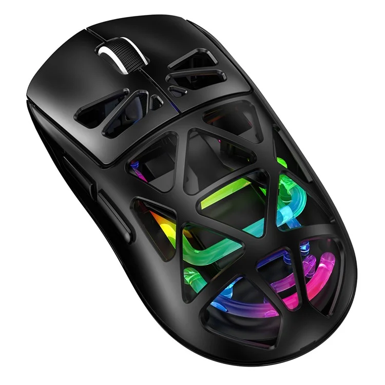 M7 Verdrahtete / Bluetooth / 2,4G Wireless Maus RGB-Licht Gaming Office Home Computer Laptop Mäuse - Schwarz