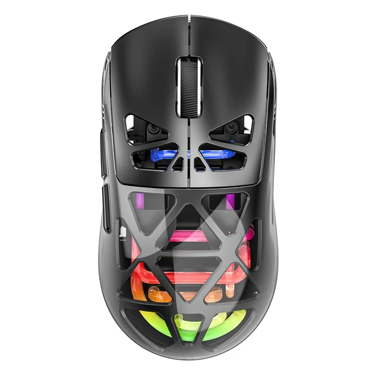 M7 Verdrahtete / Bluetooth / 2,4G Wireless Maus RGB-Licht Gaming Office Home Computer Laptop Mäuse - Schwarz