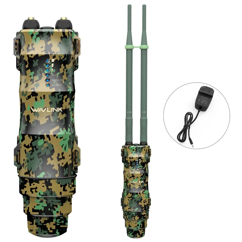 WAVLINK WN570HN2 300Mbps High Power Outdoor Router PoE Weatherproof AP  /  Repeater Mode WiFi Extender - EU Plug