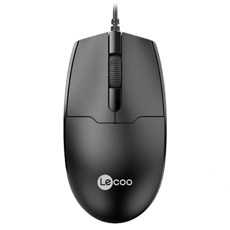 LENOVO LECOO MS101 USB Wired Optical Mouse Ergonomics Desktop Computer Laptop Mice