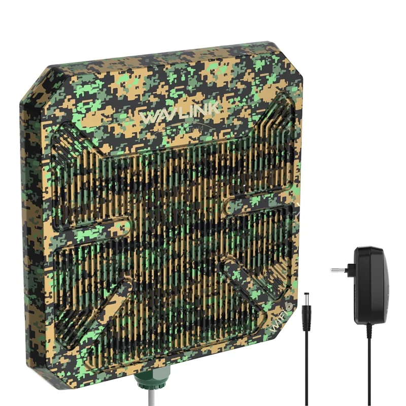 WAVLINK WN573HP3 Outdoor WiFi 6 Extender AX3000 Dual Band Repeater Built-in 12dBi Directional Antenna - EU Plug
