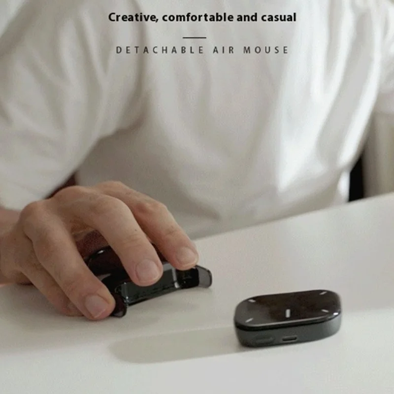 CHEERDOTS CHP04 Air Mouse Presentation Remote Laser Pointer Voice Recording 3 in 1 Wireless Mouse - Silver