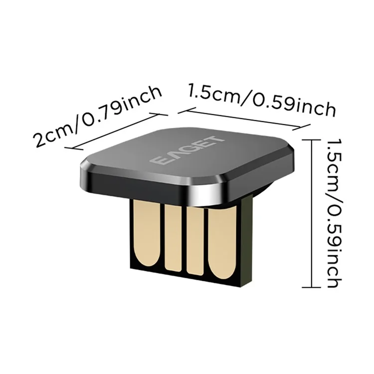 EAGET U8A 16GB Car U Disk Ultra Mini USB 2.0 Flash Disk Zinc Alloy High Speed Data Transfer Thumb Drive