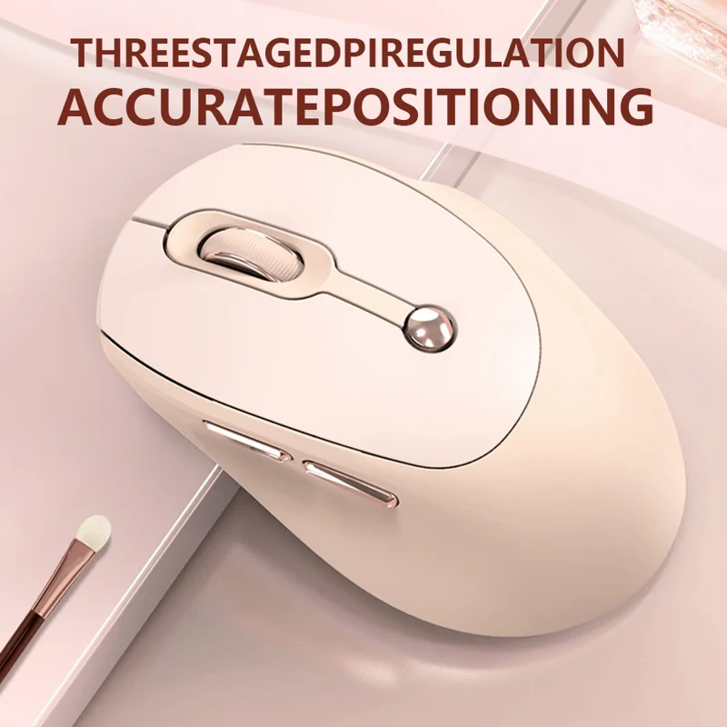 T-WOLF Q7 2.4G Wireless Mouse 3-Level DPI Adjustable Optical Sensor 6 Buttons for Home / Office Use