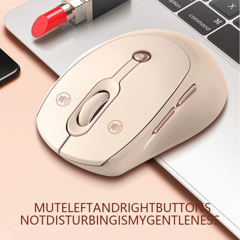 T-WOLF Q7 2.4G Wireless Mouse 3-Level DPI Adjustable Optical Sensor 6 Buttons for Home / Office Use