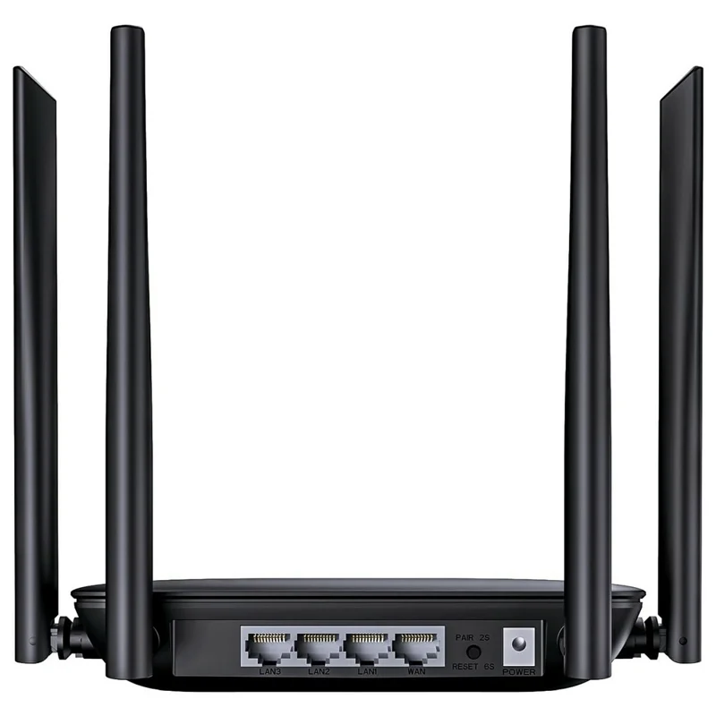WAVLINK WN530BE1 2.4GHz / 5GHz Dual-Band Gaming Router Gigabit Ports Mesh / AP / Repeater Mode High-Speed WiFi Router - UK Plug