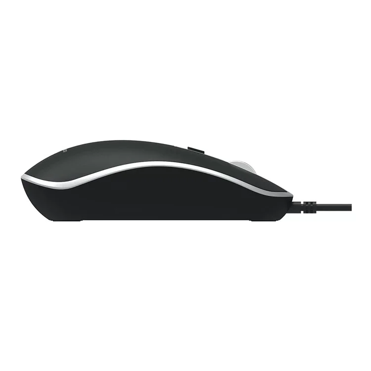 LECOO MS104 For Notebook Desktop PC USB Wired Mouse 4 Buttons 1600 DPI Plug and Play Ergonomic Mice