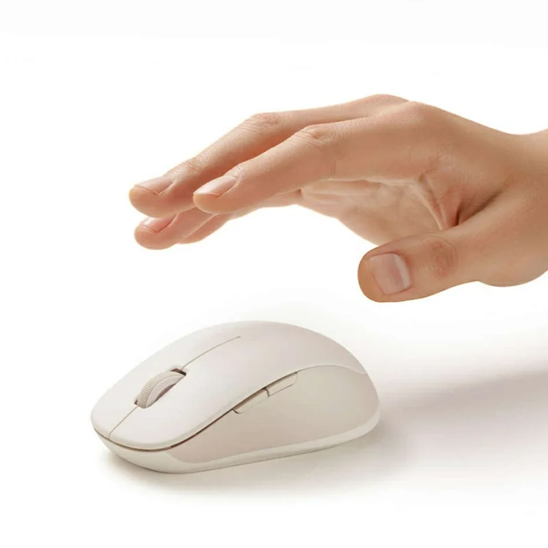 XIAOMI XMSMSB01YM Ergonomic Wireless Bluetooth-compatible Dual Mode Mouse for Windows / Mac (Chinese Version) - White