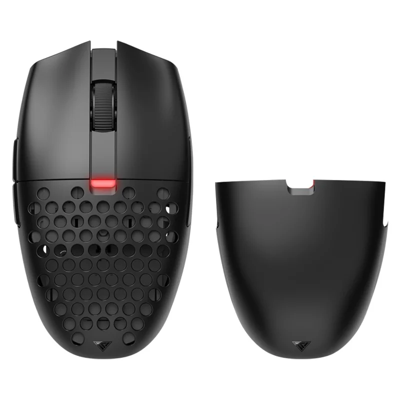 Ratón inalámbrico TEEVO ARIA XD7 portátil para ordenador, 26000 DPI con 6 botones programables - Negro