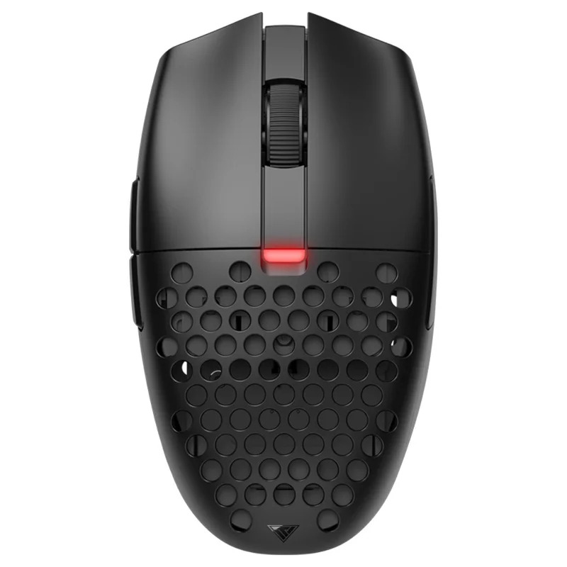 Ratón inalámbrico TEEVO ARIA XD7 portátil para ordenador, 26000 DPI con 6 botones programables - Negro