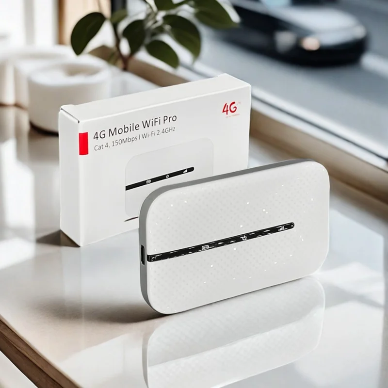 Roteador Móvel Portátil WiFi M8-E Versão Europeia 4G para Transmissão ao Vivo