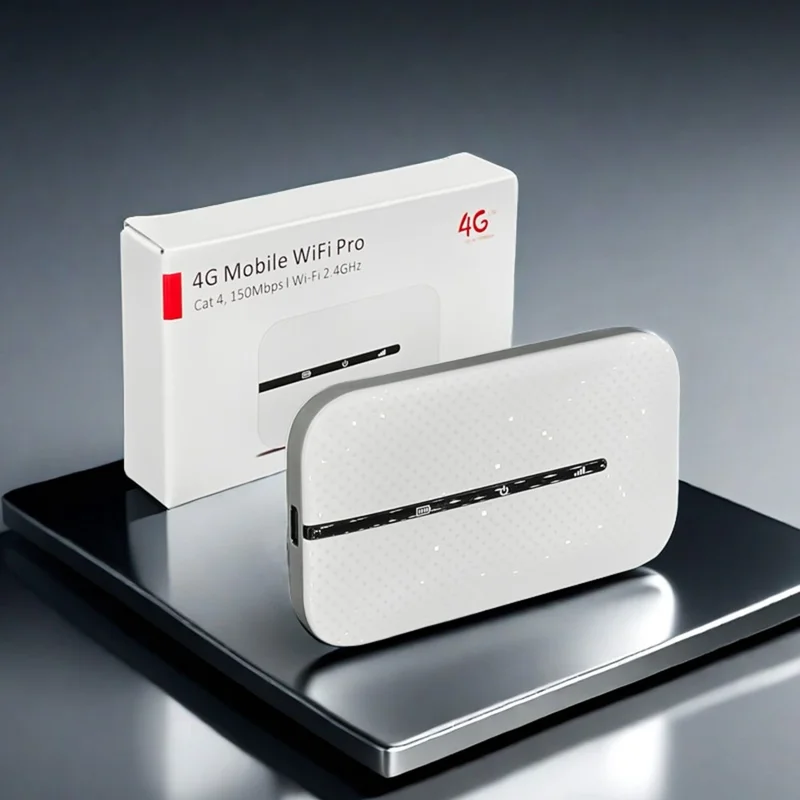 Roteador Móvel Portátil WiFi M8-E Versão Europeia 4G para Transmissão ao Vivo
